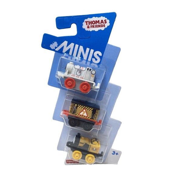 Thomas & Friends MINI'S 3 Pack: SPACE GORDON, CONSTRUCTION TOBY, CLASSIC STEPHEN - Picture 1 of 5